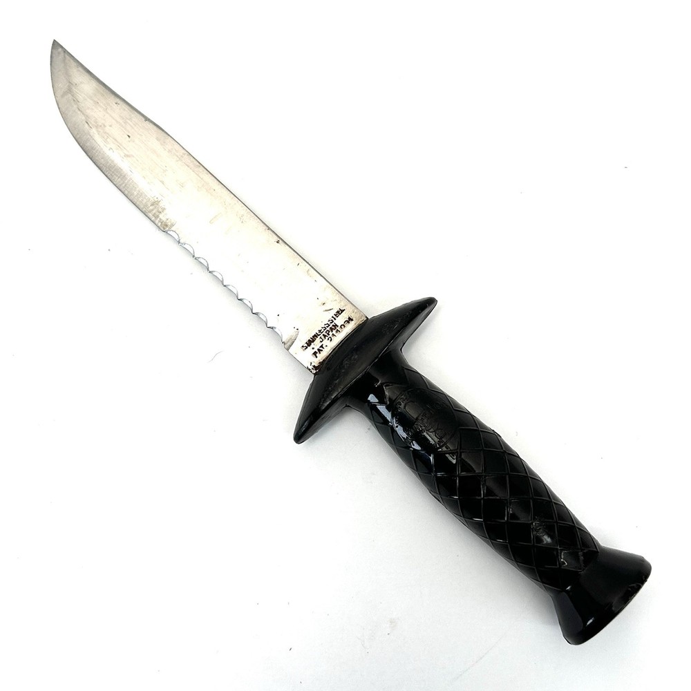 Aqua Lung Divers Knife With Sheath