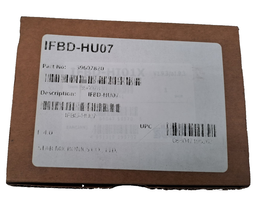 Star Micronics Serial Interface Board IFBD-HU07 POS PRINTER ADAPTER