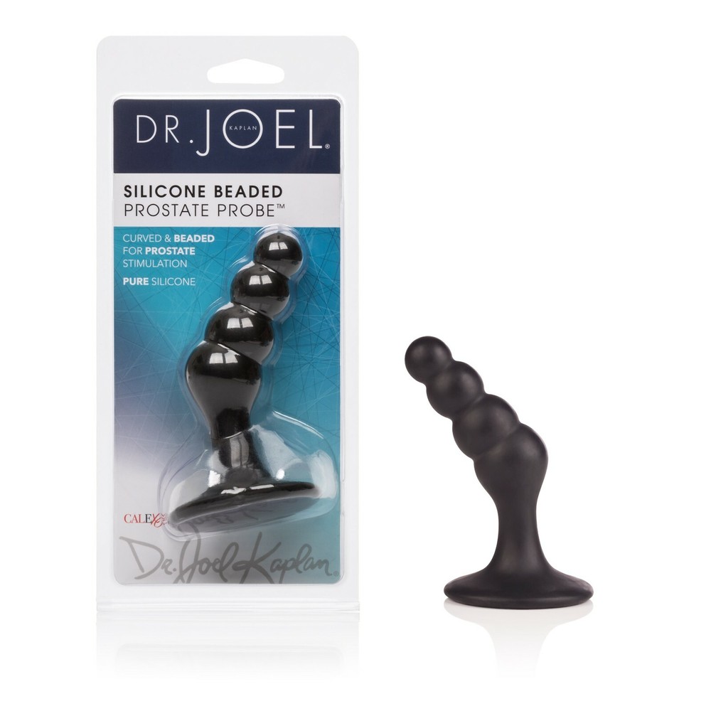 Dr Joel Kaplan Graduated Prostate Probe Black Anal Butt Plug