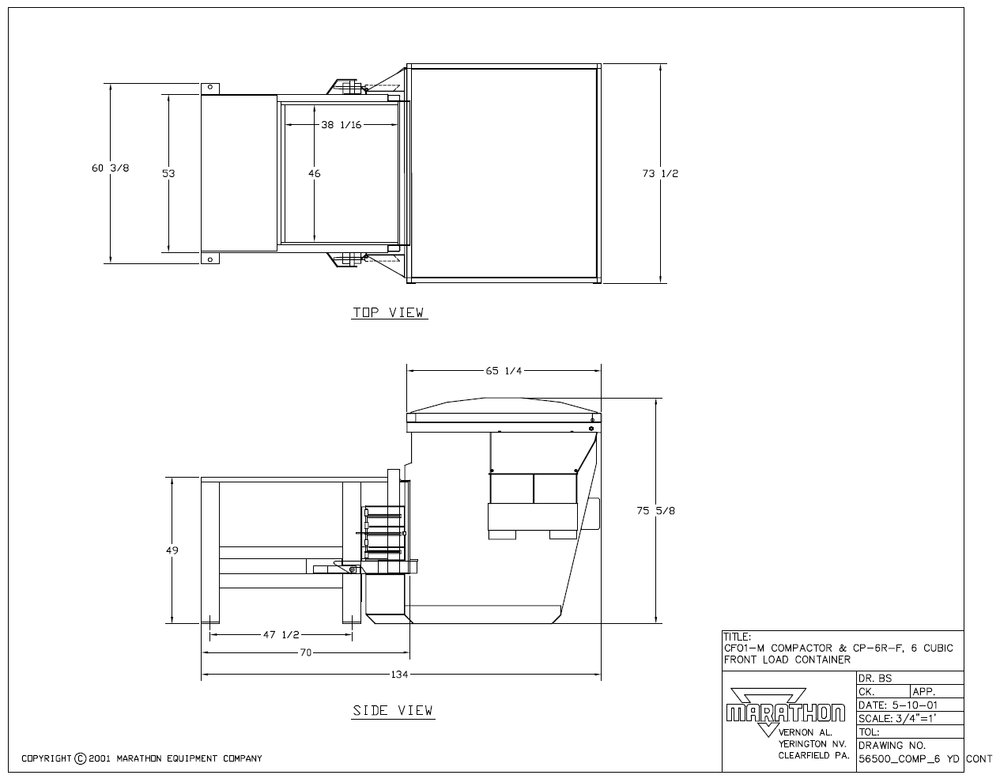 Commercial Trash Compactor