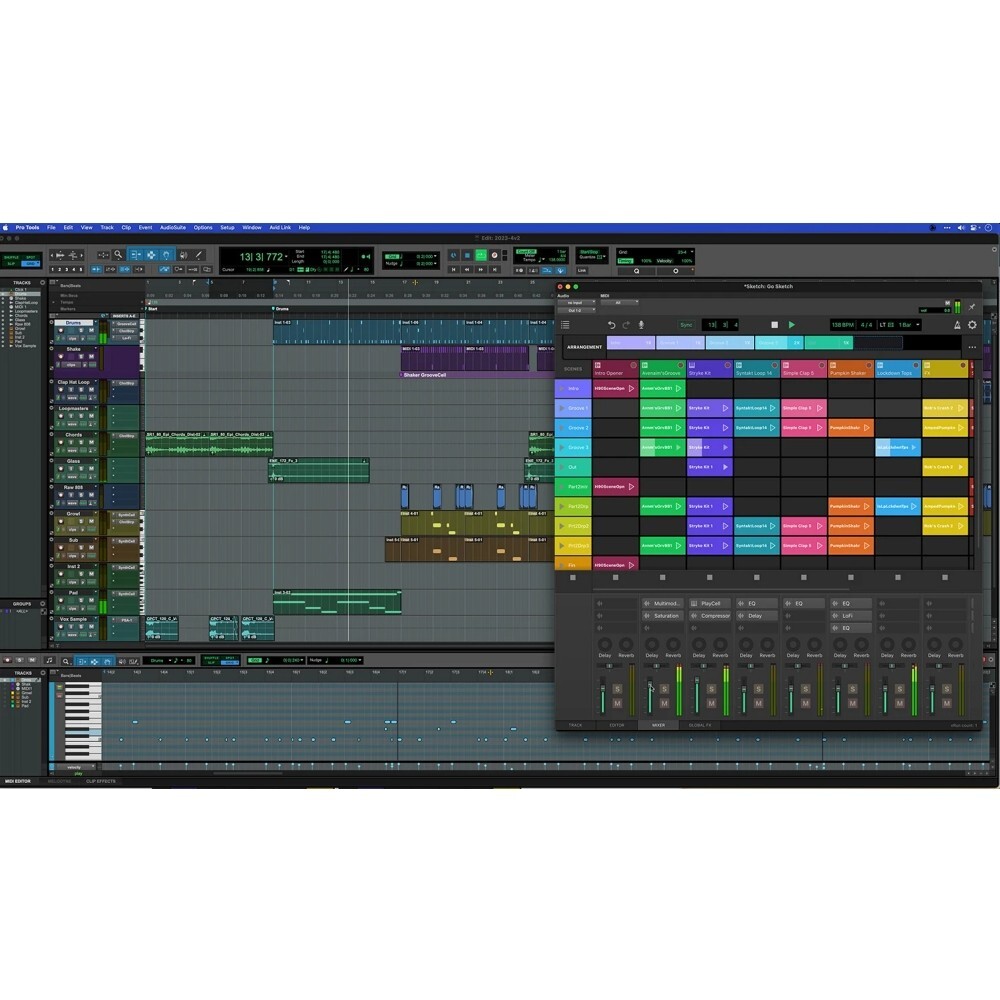 AVID PRO TOOLS STUDIO Perpetual License Music Production Boxed Software