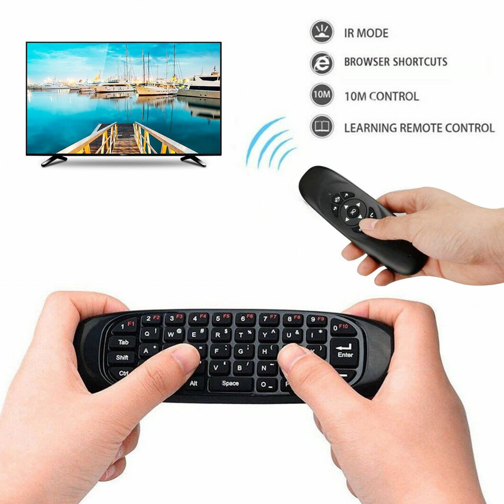 Mini 2.4G Remote Control Wireless Keyboard Air Mouse for PC Smart TV Android BOX