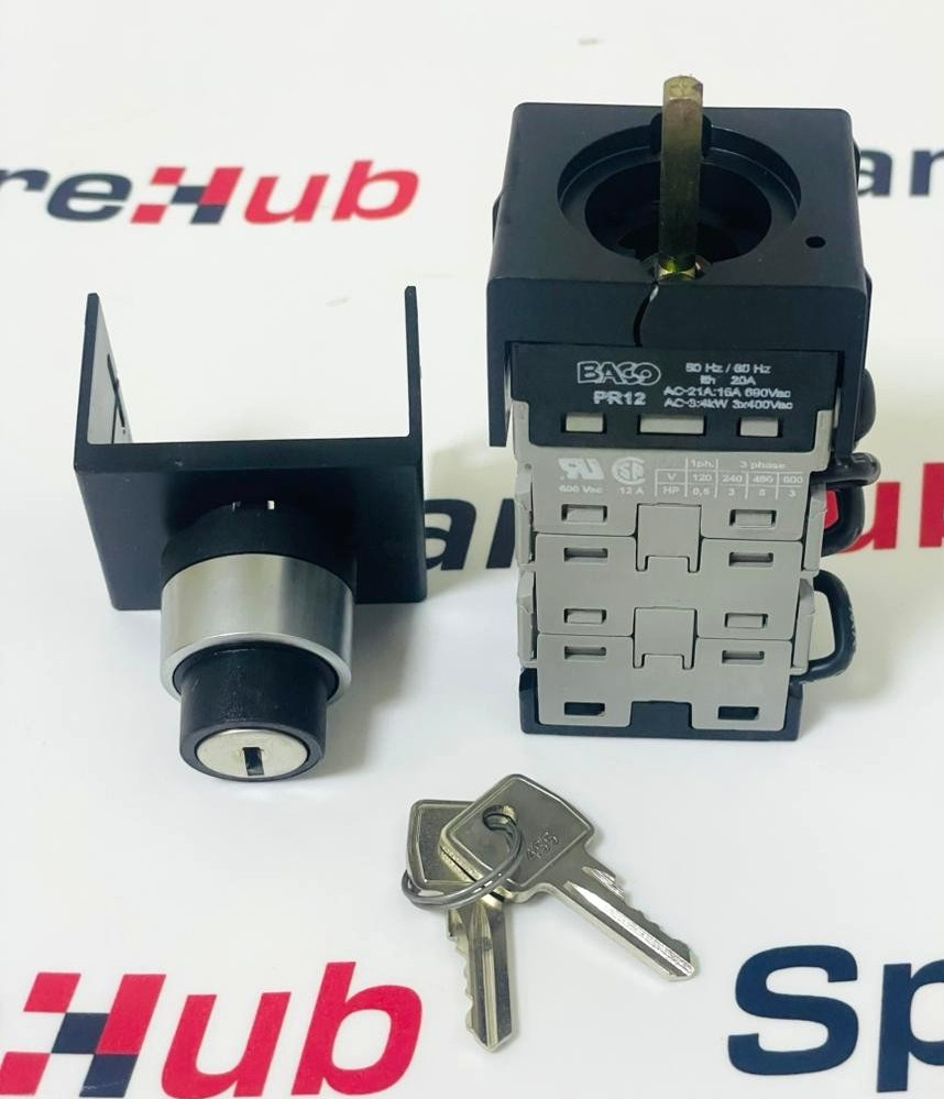 BACO ND03AC1C1 Key Operated Selector Switch