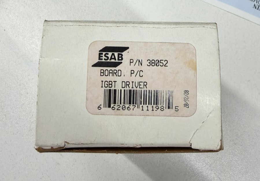 Esab 38052 board p/c igbt driver