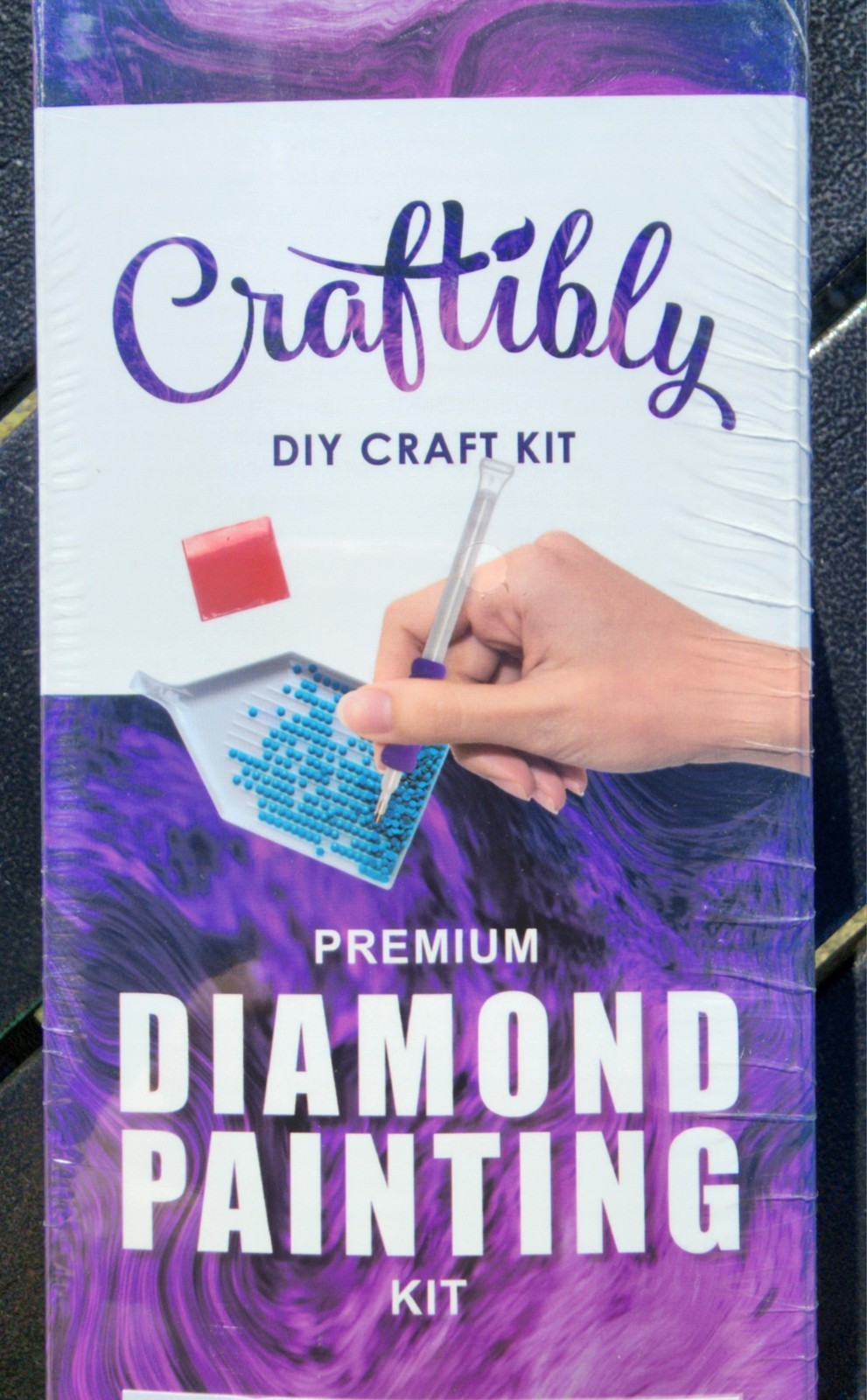 Rare Craftibly Sitting on a Sunflower Diamond Art Kit JBG Sealed New!