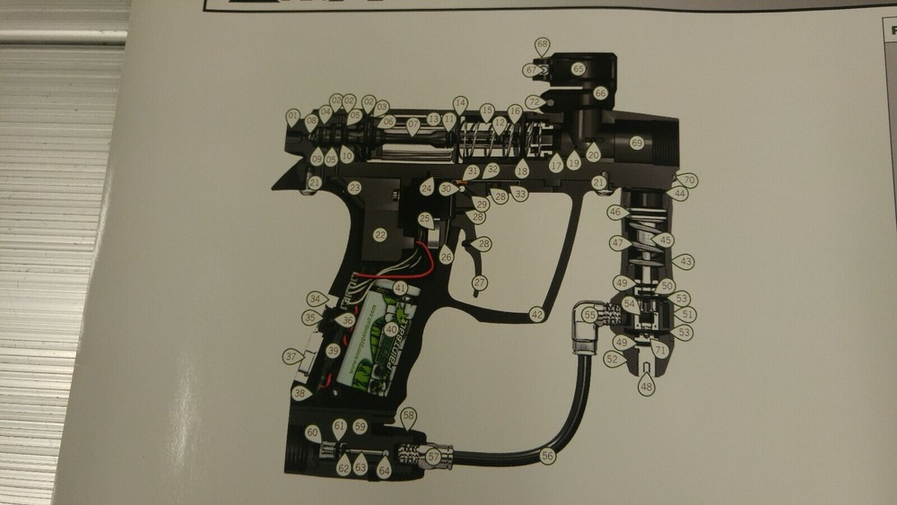 Planet Eclipse ETHA technical poster. 2 sided! - RARE!