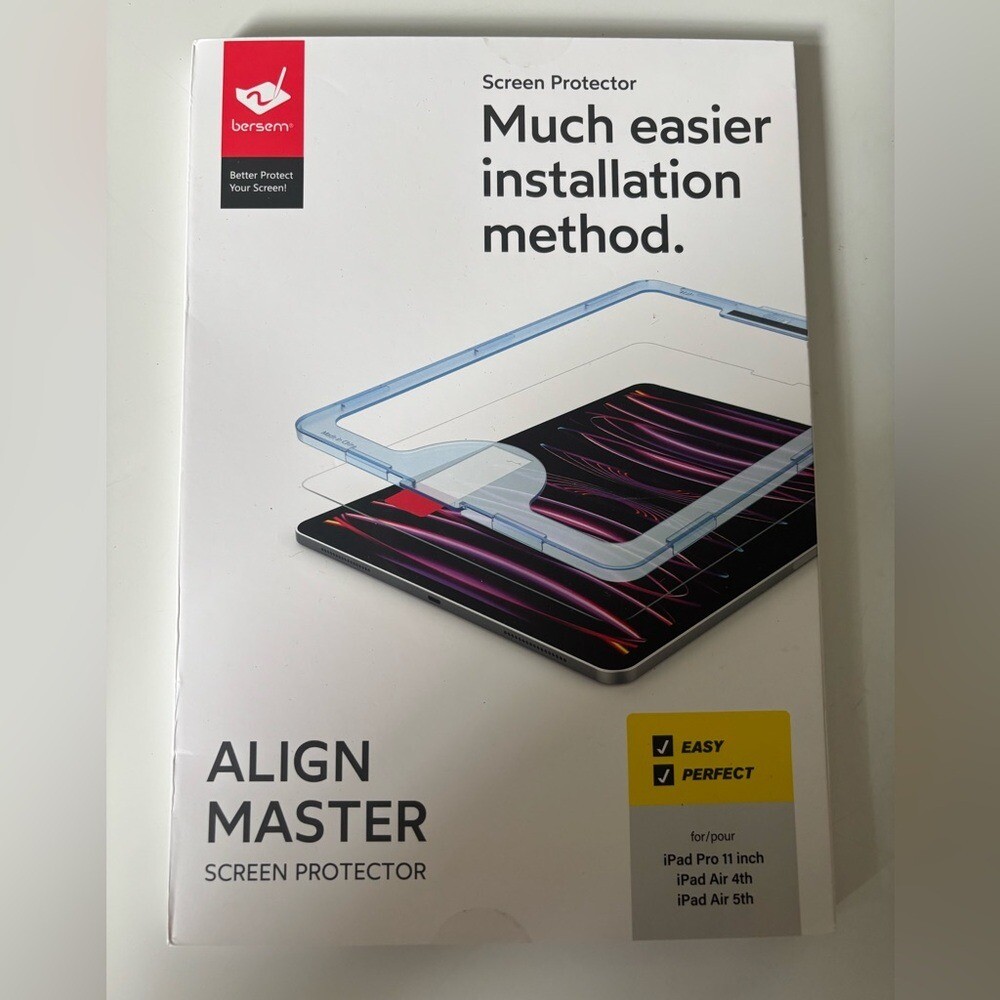 Bersem Align Master Screen Protector for iPad Pro 11 inch