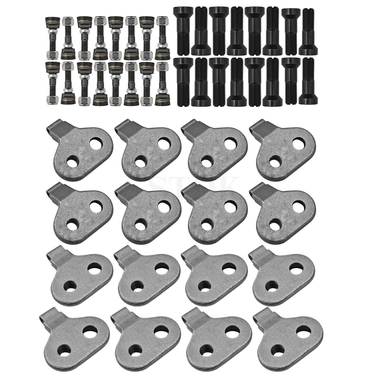For BARRETO SG30 Stump Grinder Teeth Kit W/ 2-1/4" BOLTS Replace Grinder Teeth