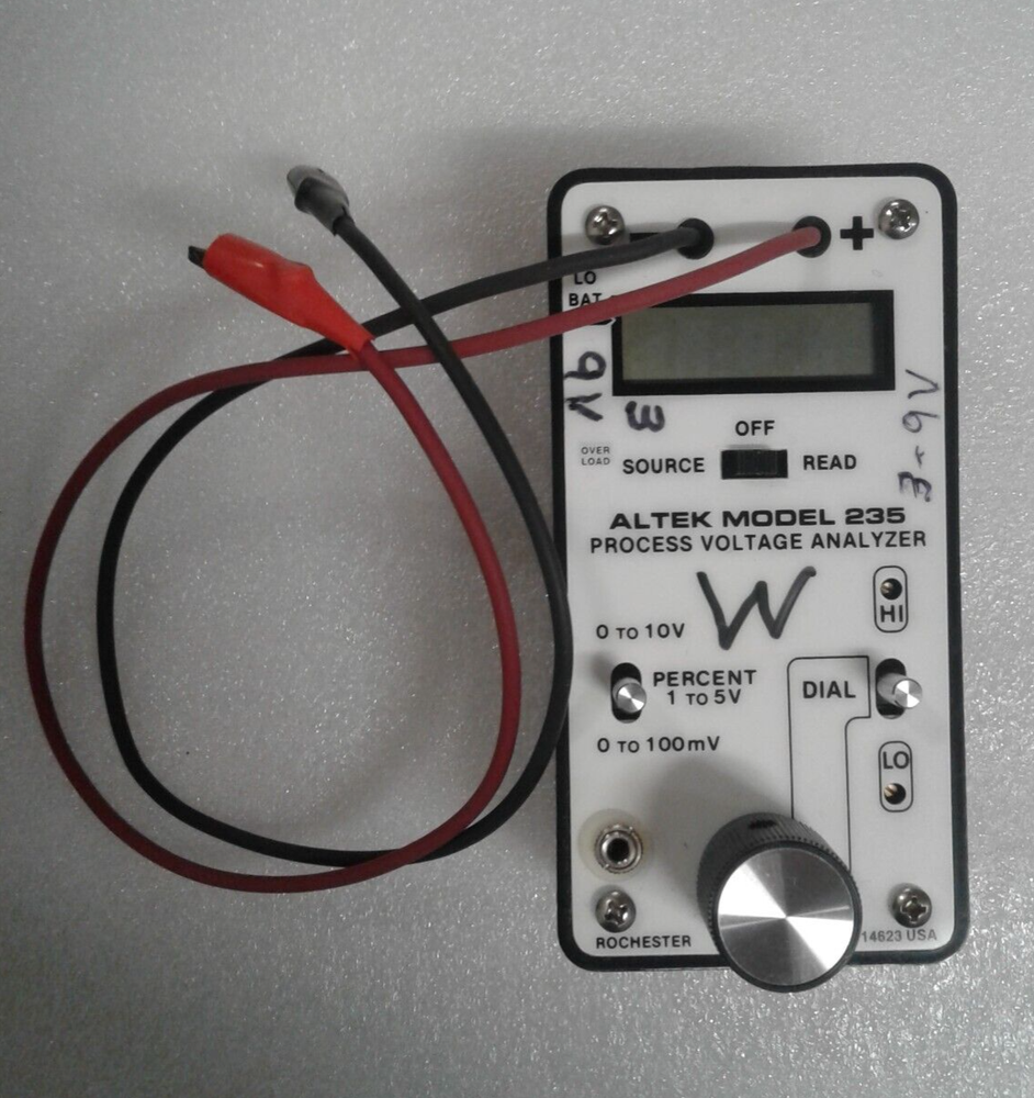 Altek 235 Process Voltage Analyzer
