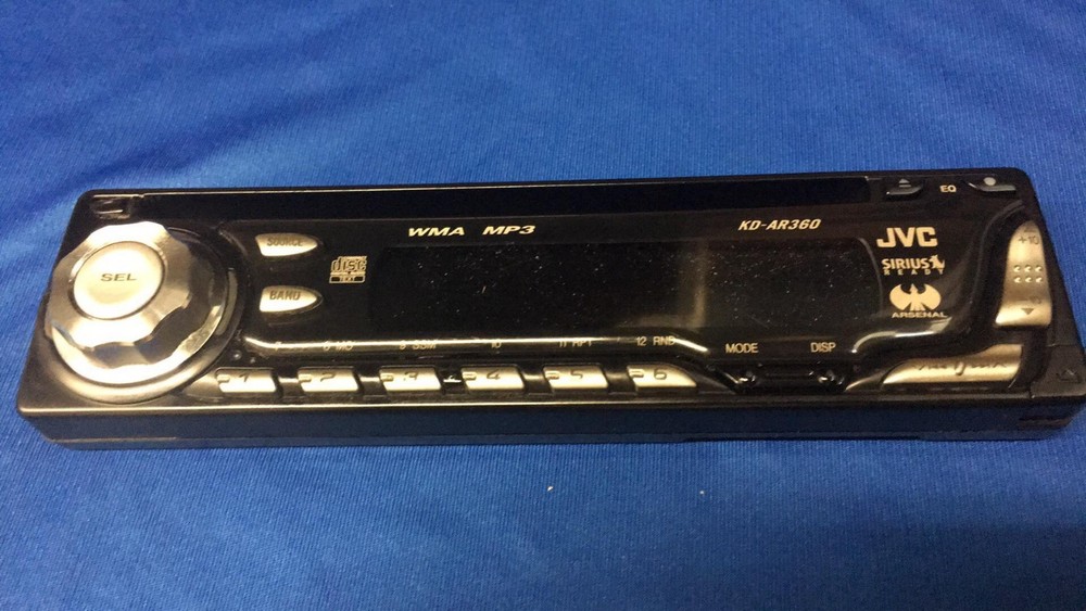 faceplate kd-ar360 jvc  tested