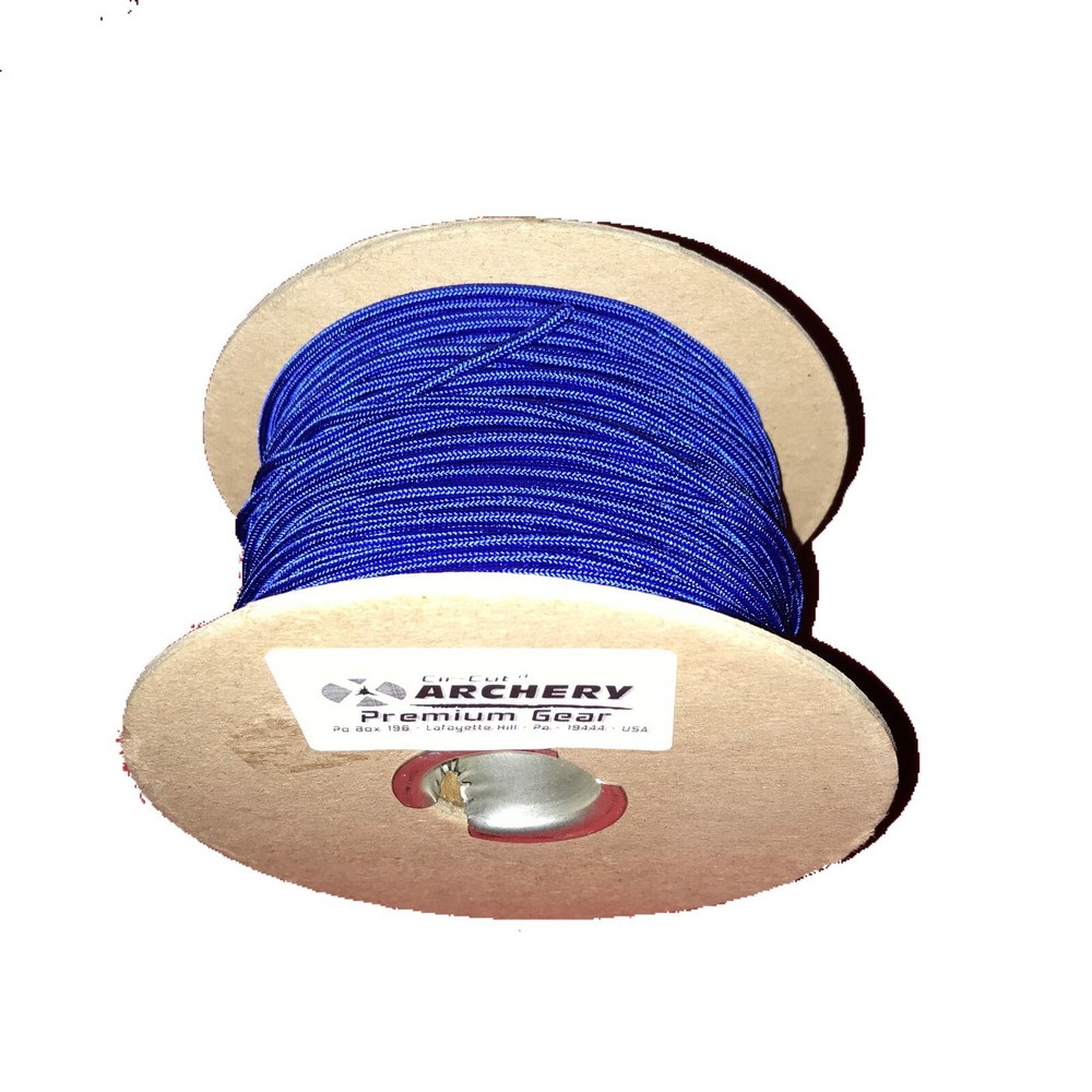25 Feet - BLUE - RELEASE BOWSTRING NOCK NOCKING D LOOP ROPE Archery Bow String