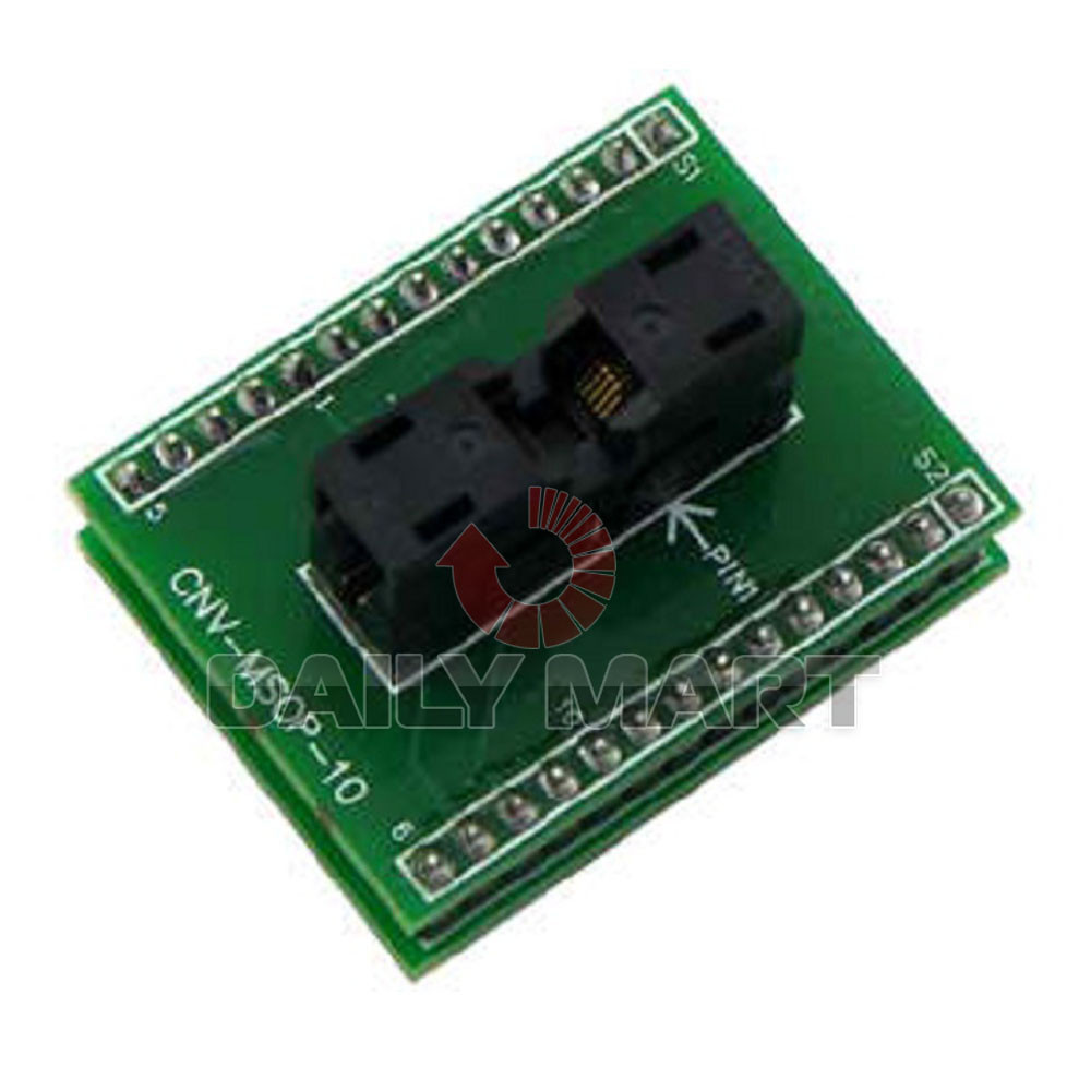 MSOP10 TO DIP10 IC Socket Programmer Adapter/Converter CNV-MSOP-10