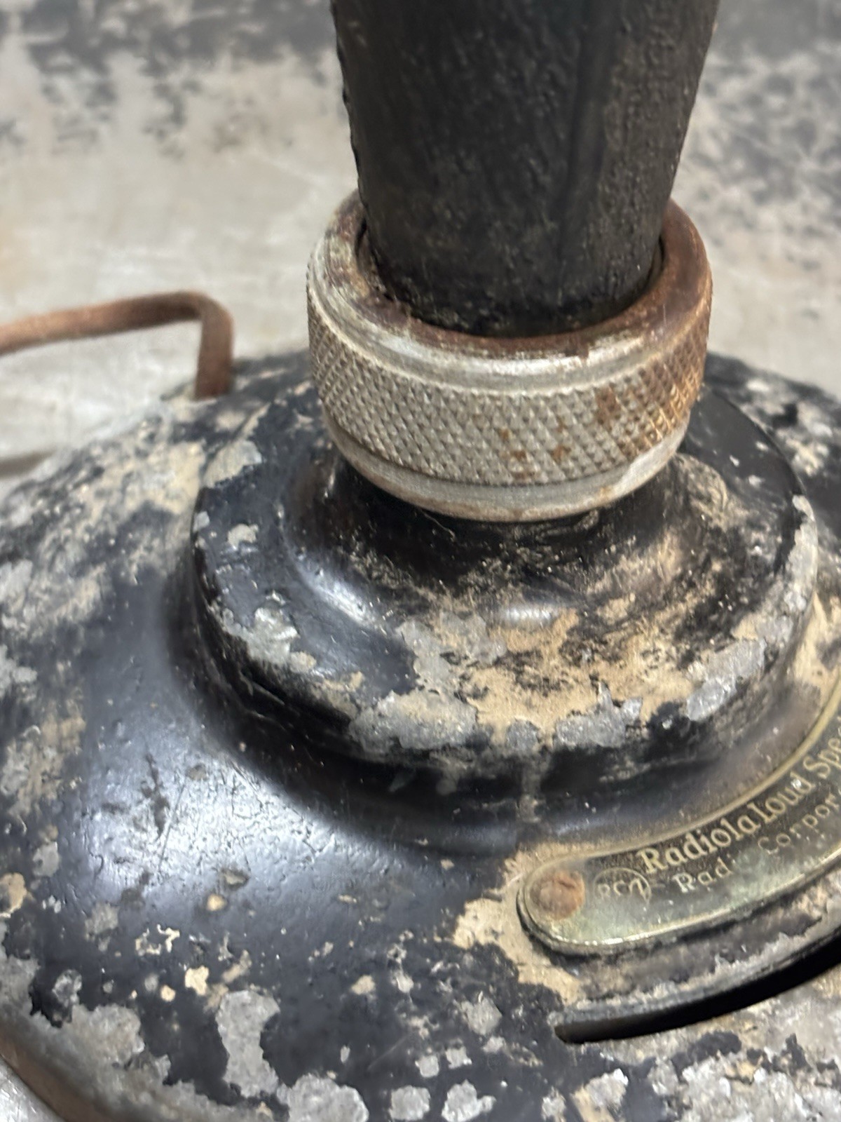 Vintage Radiola RCA Loud Speaker Model UZ-1325 – Untested – 25” Display only?