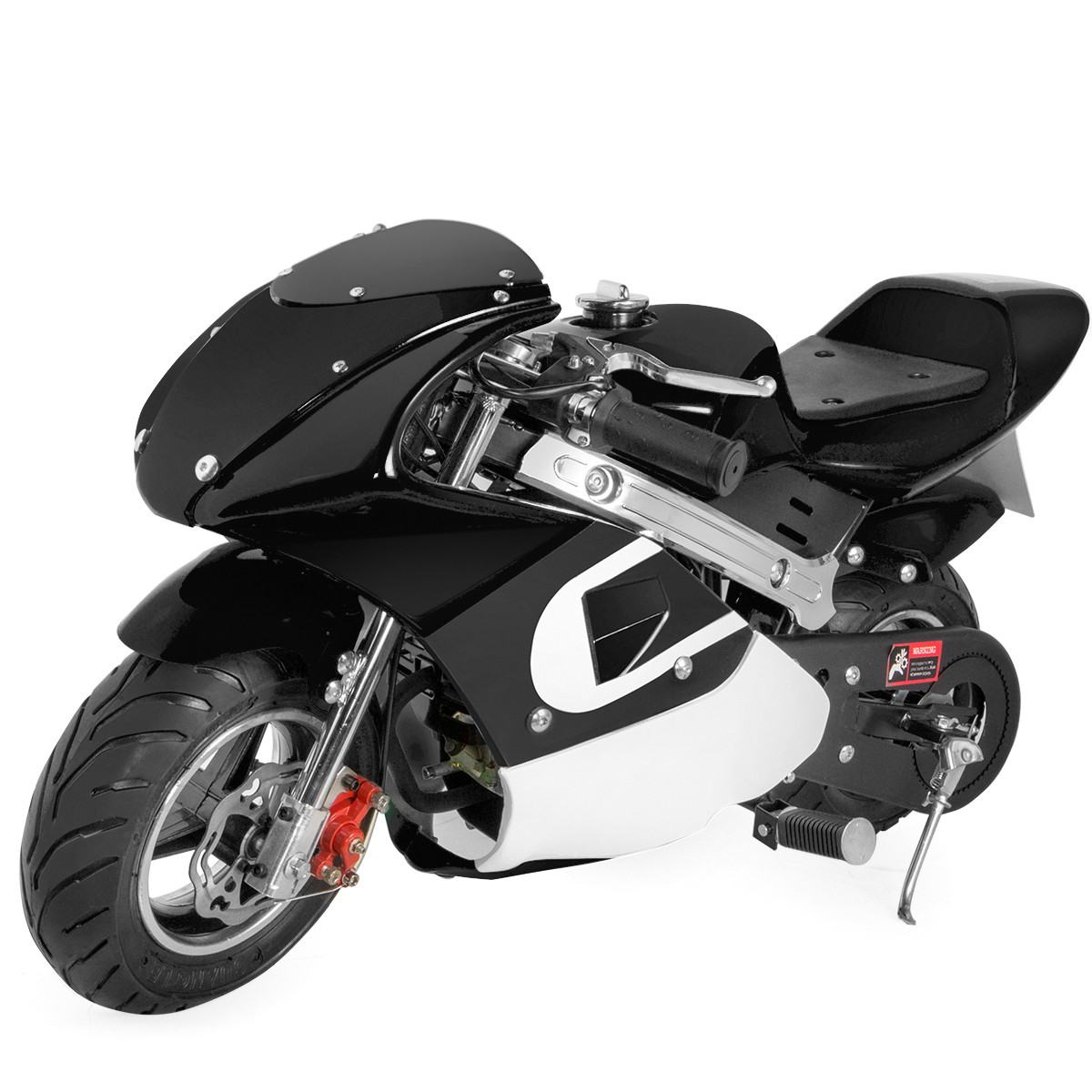 XtremepowerUS Kids Mini Ride On Motorcycle Gas Pocket Bike 4 Stroke 40CC Black