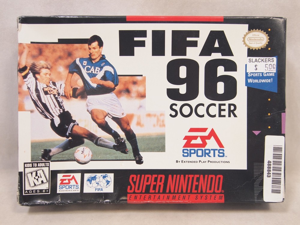 FIFA Soccer 96 (Super Nintendo | SNES) Authentic BOX ONLY