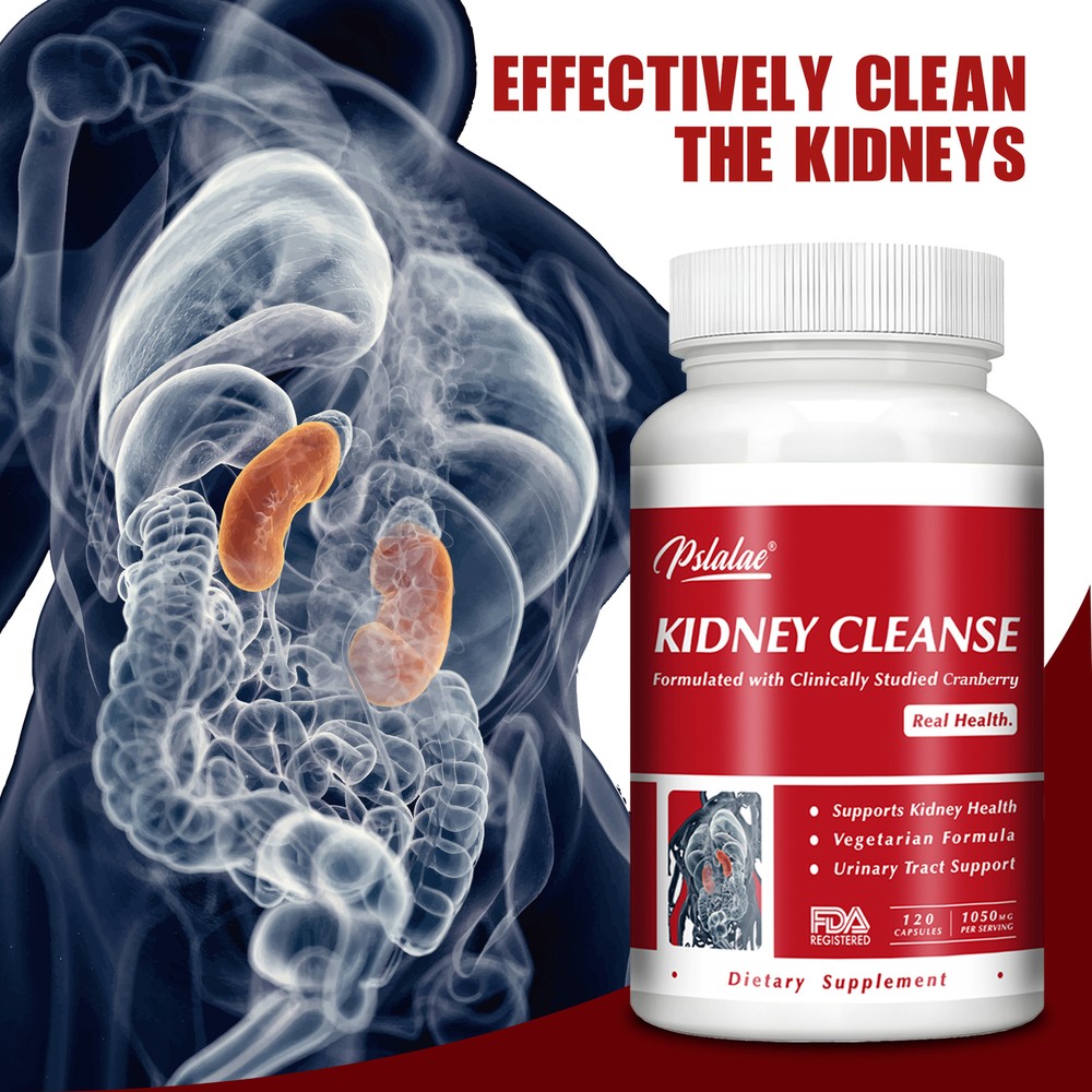 Kidney Cleanser - Support Urinary Tract Health, Bladder Function, Detoxification