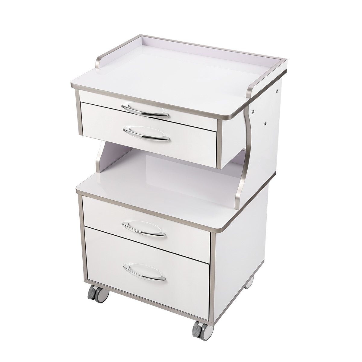 Dental Multi-Function Mobile Cart with 3/4/5 Drawers Medical Rolling Cart