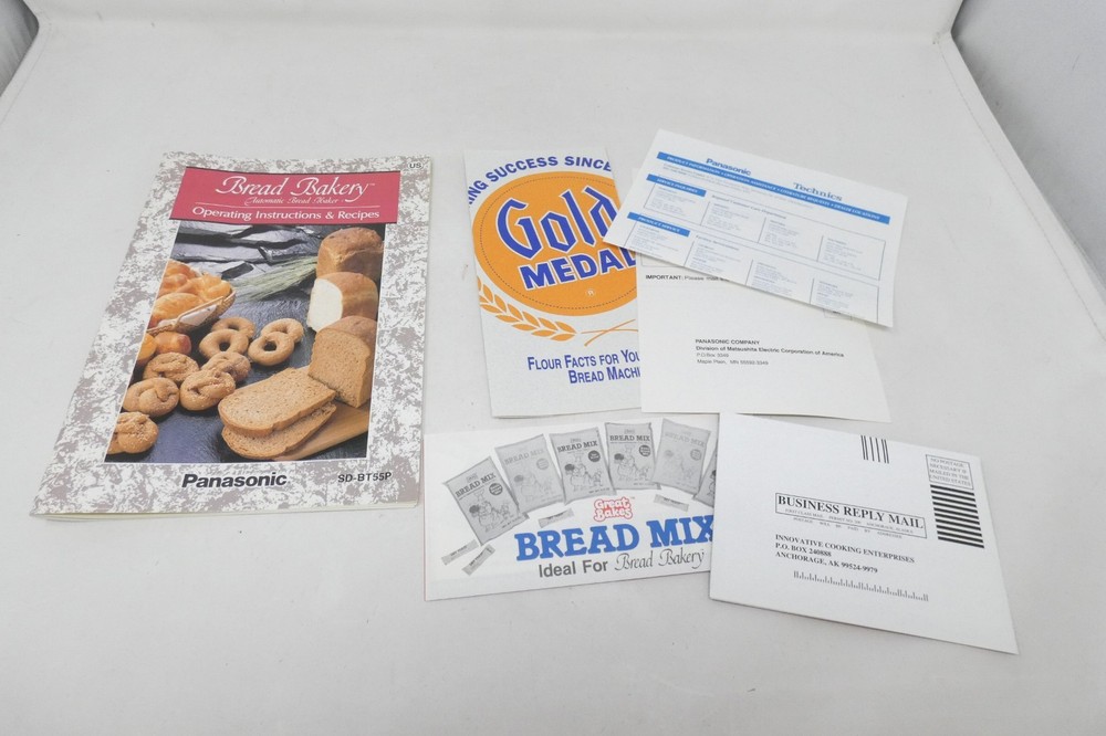 Panasonic Automatic Bread Maker SD-BT55P Bakery Machine Yeast Dispenser OPEN BOX