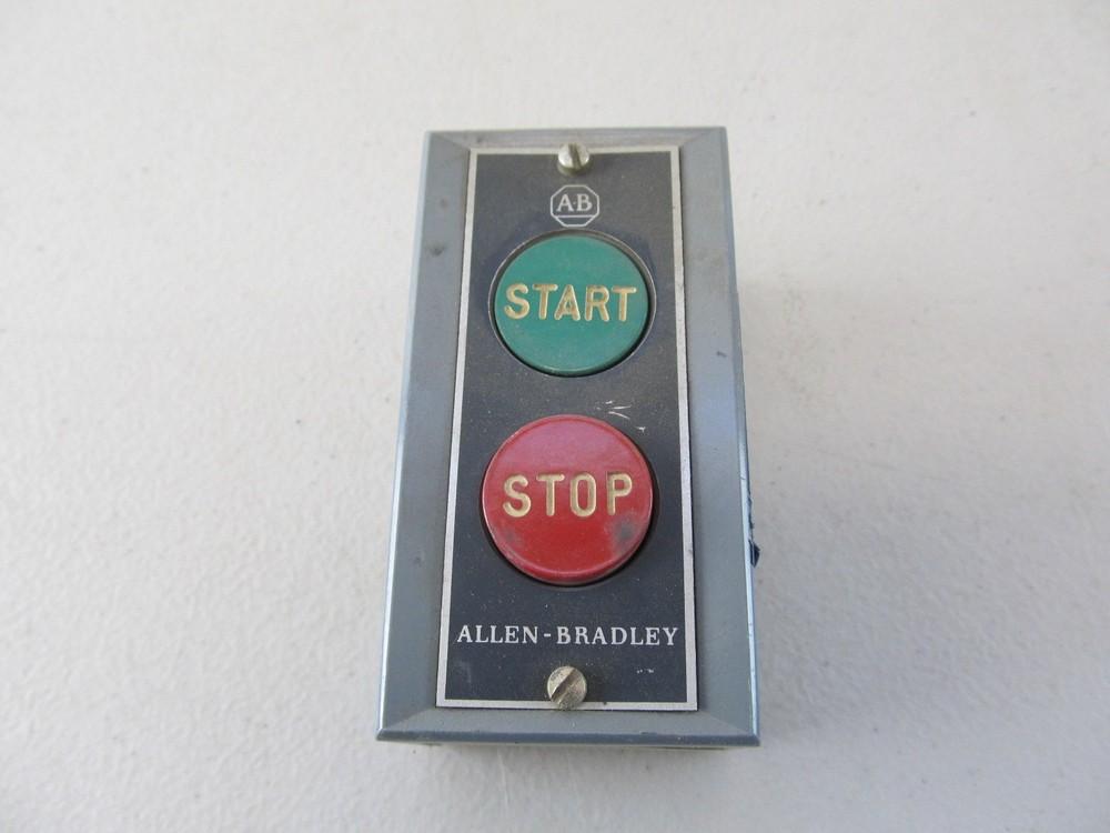 Allen Bradley Push Button Station Momentary Start / Stop