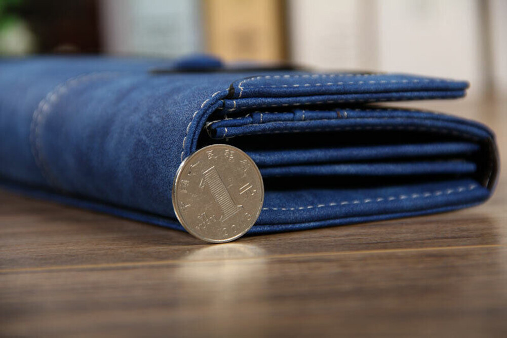 Women Soft Leather Wallet Long Clutch Pocket Credit Card Holder Purse Handbag US