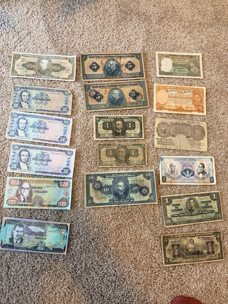 Various old Currencies
