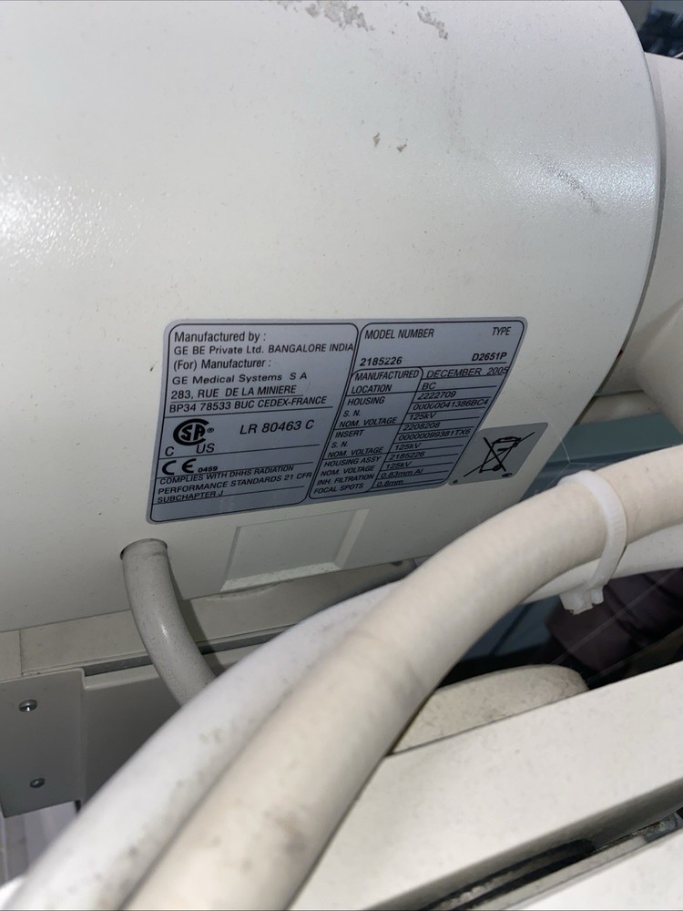 GE AMX-4 Plus Portable Mobile Radiography System