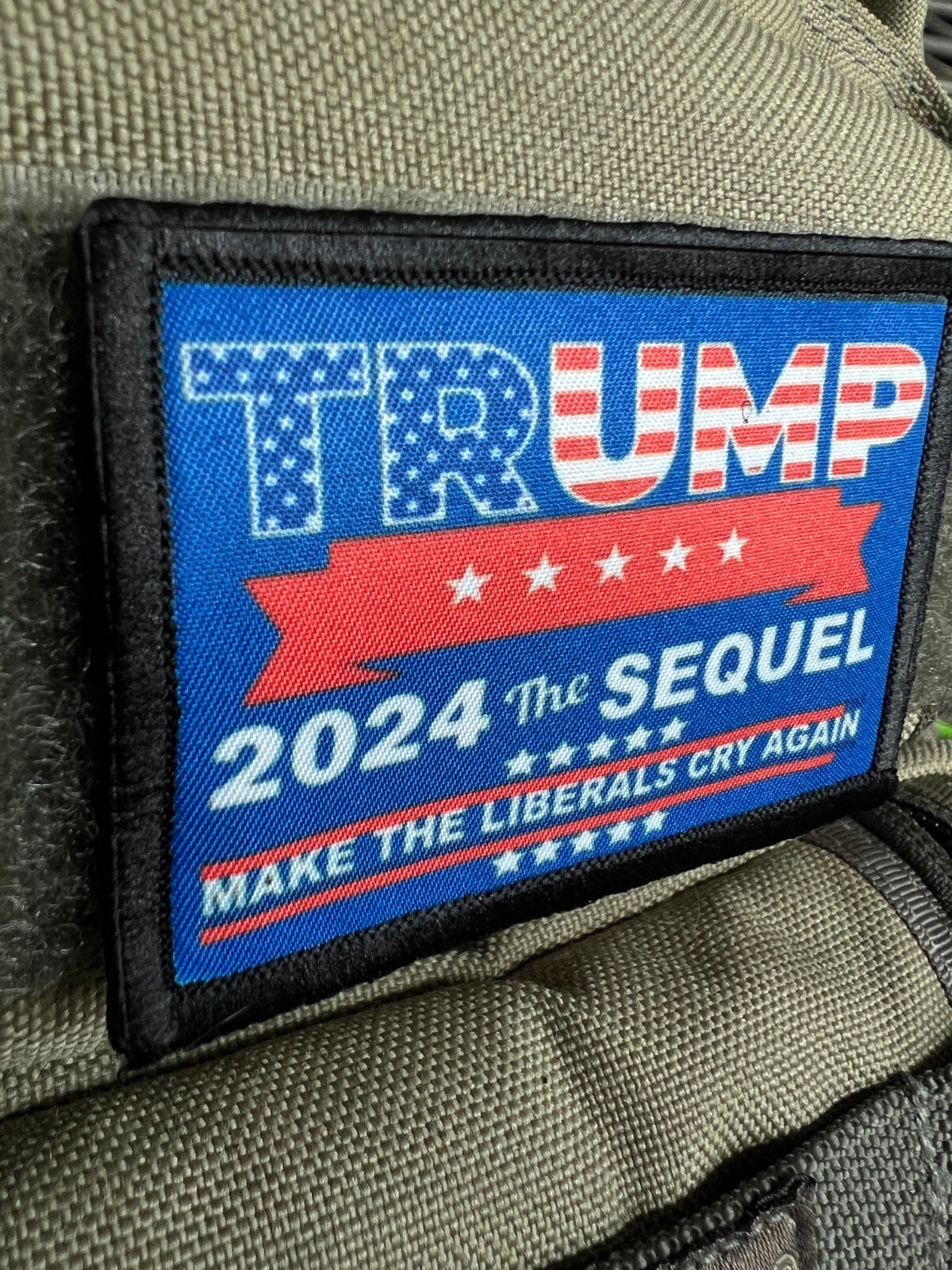 Operation Epic Fury Patriotic Morale Patch USA Israel UAE 2x3" tactical patch