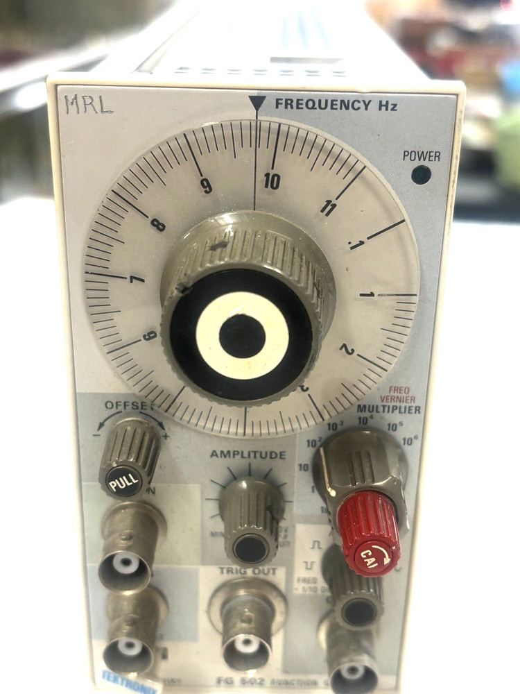 Tektronix FG502 Function Generator - TESTED AND FULLY WORKING FROM TM503 DECK
