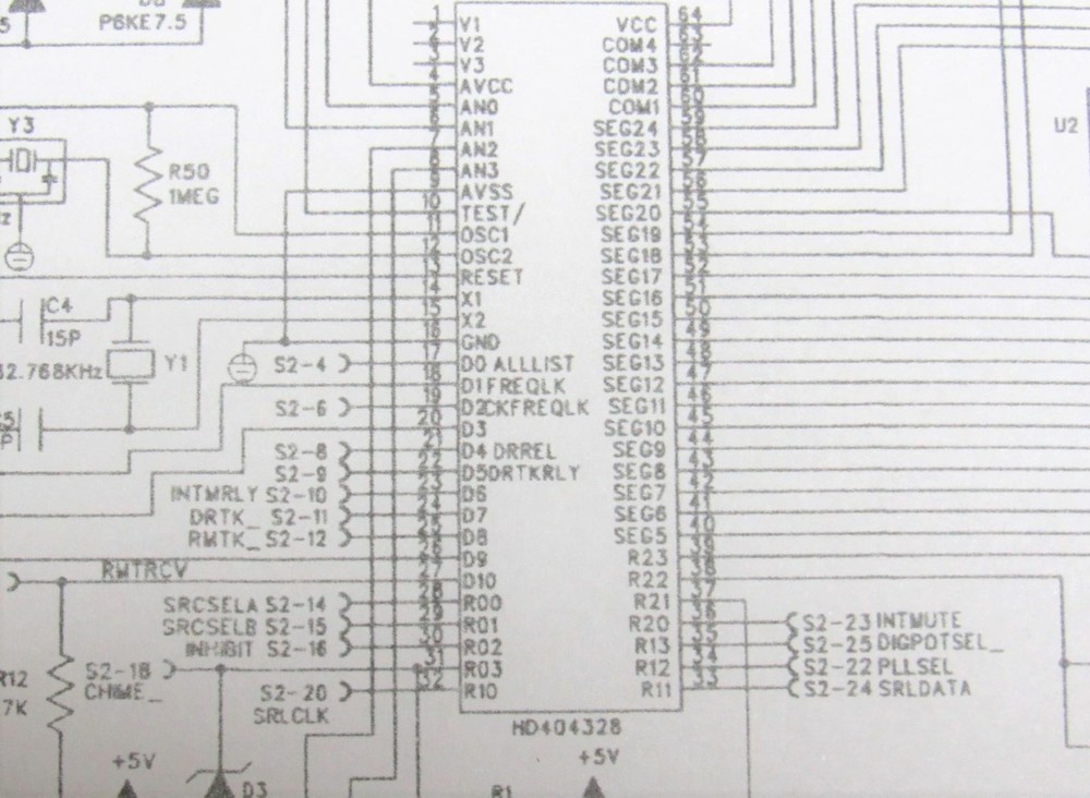 M&S MC602 Schematics Complete 1995-2002 Charts for Intercom