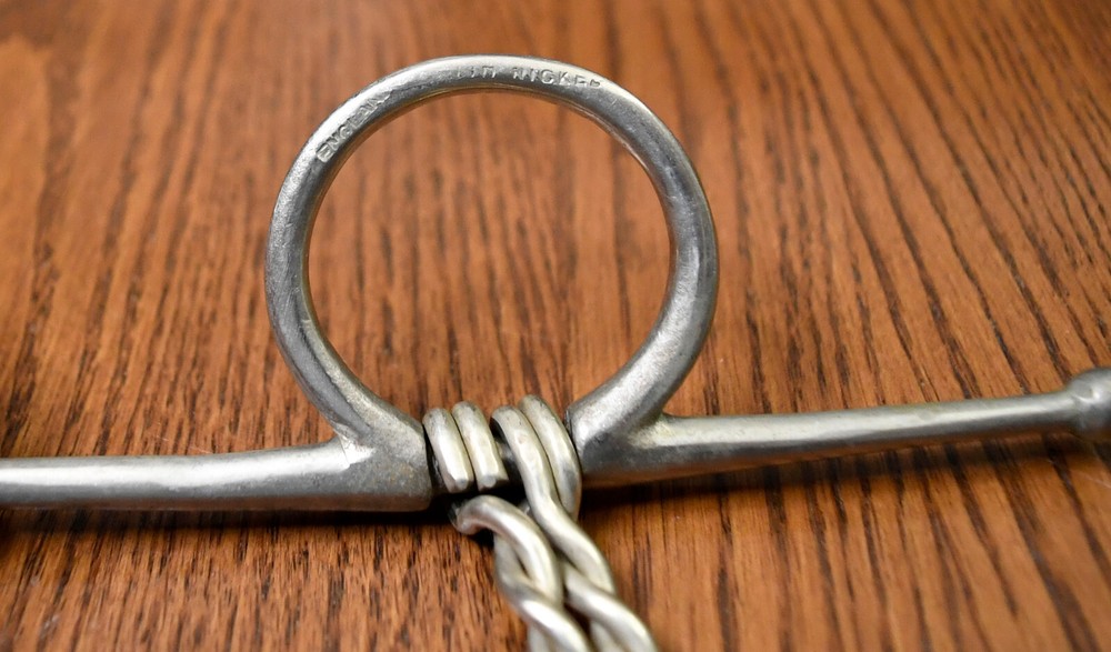 England, full cheek double twisted wire, 4.75”-5”