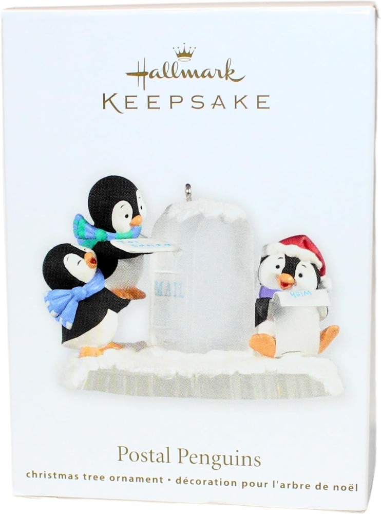 Hallmark Keepsake Postal Penguins 2012 Christmas Ornament