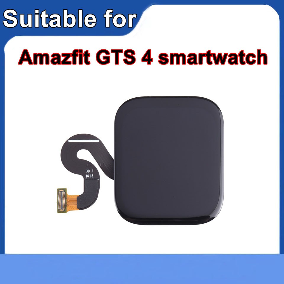 For Amazfit GTS 4 LCD Screen Digitizer Full Assembly Replacement