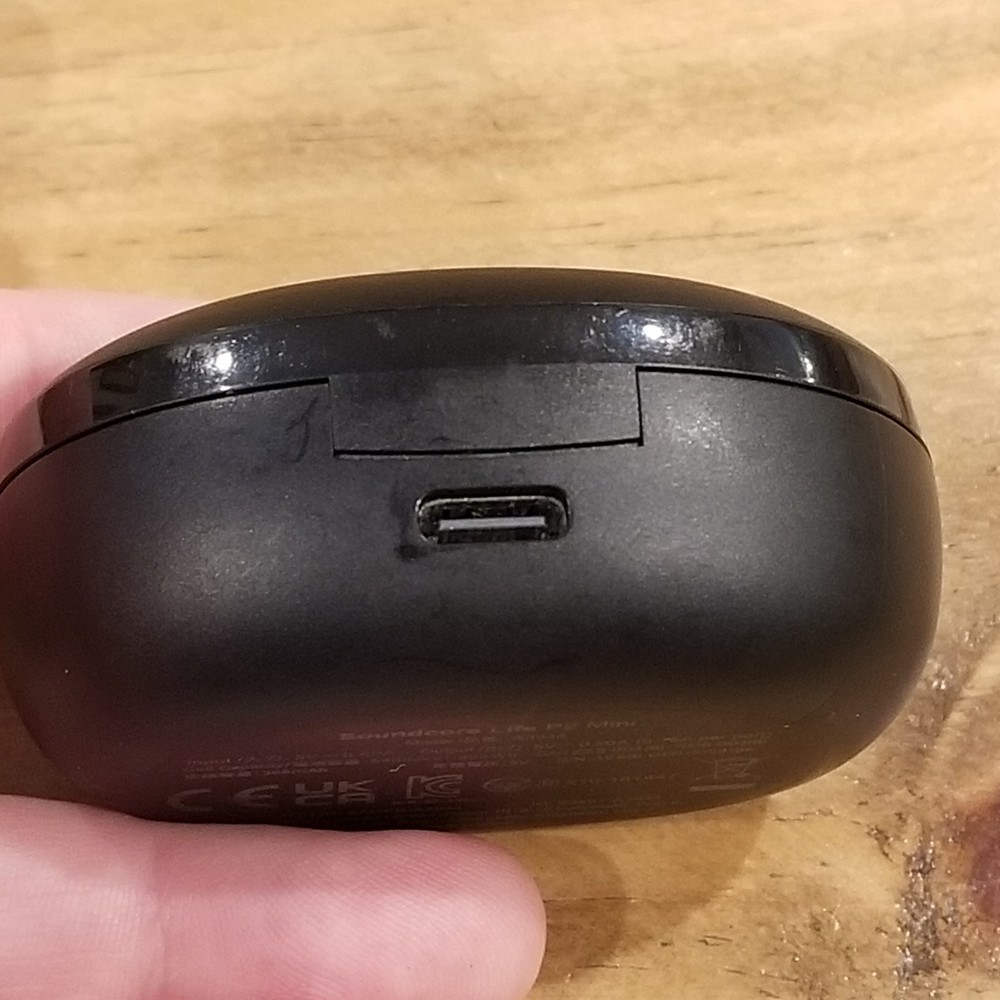 Soundcore Life P2 Mini Replacement CASE ONLY Black 0462