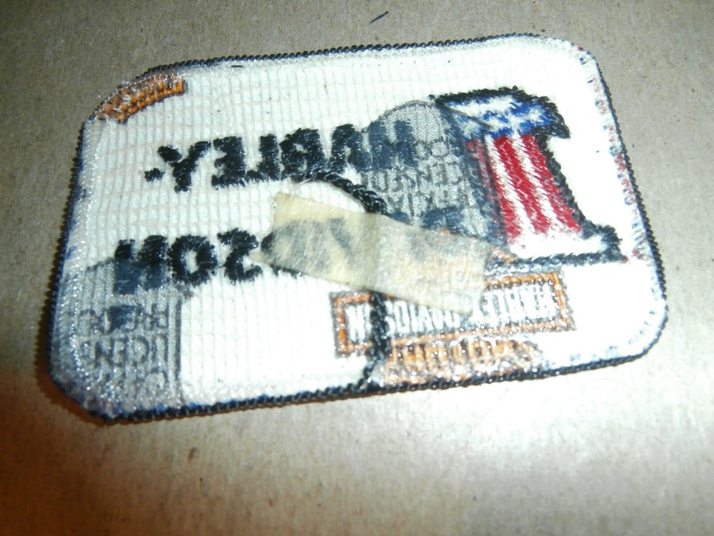 #1 Harley Davidson Motorcycle Patch