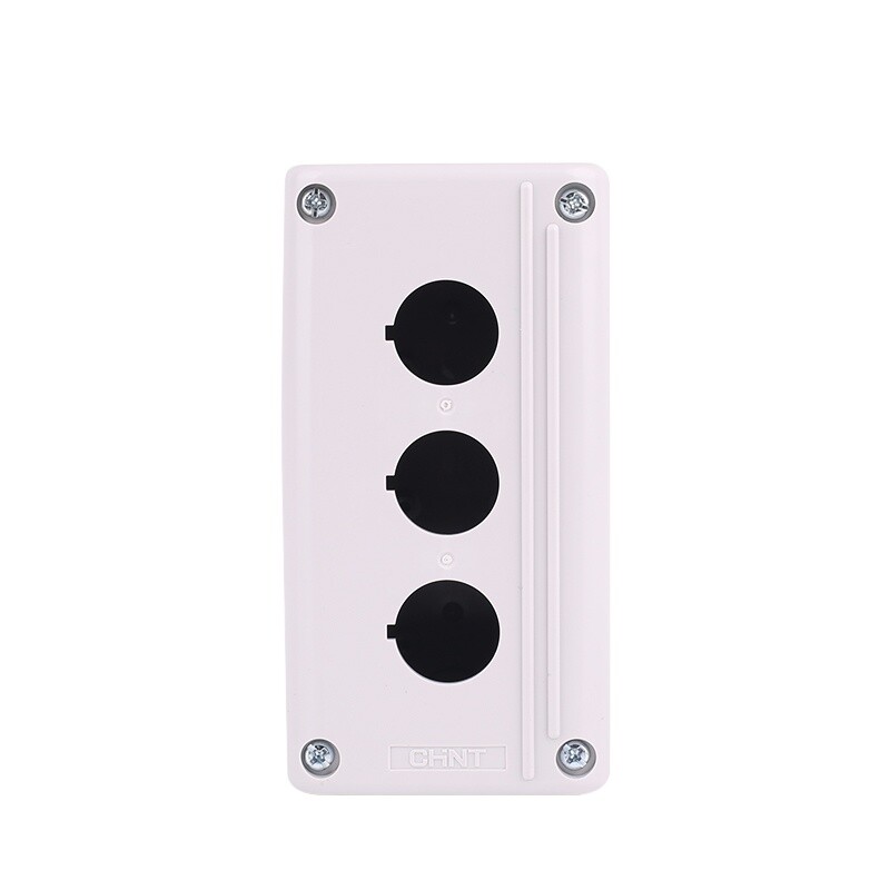 2PCS button box three hole NPH1-10 20 30 hole diameter 22mm