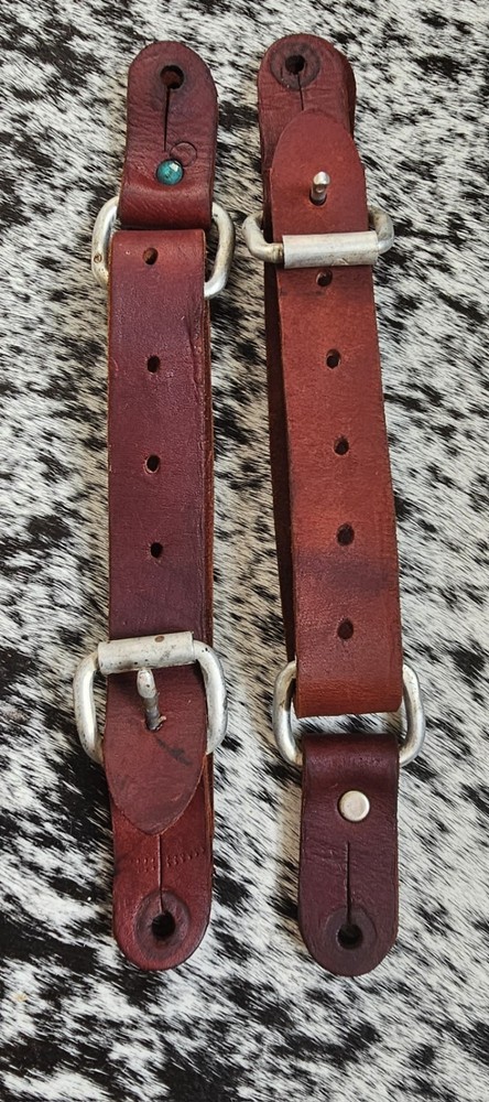 Leather Spur Straps