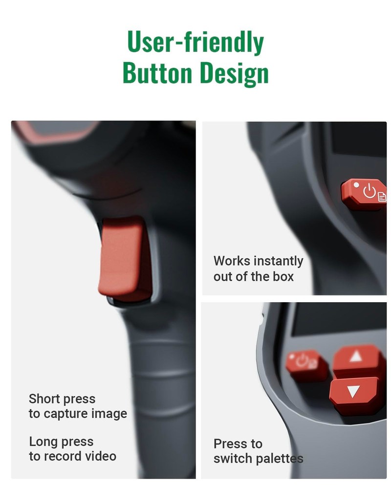High-Resolution Thermal Camera with Laser Pointer & Intelligent Scene Detection