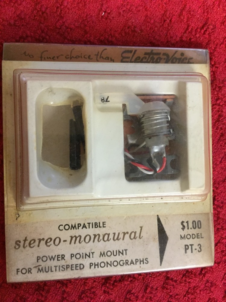 ELECTROVOICE STERO MONAURAL MOUNT MODEL PT-3