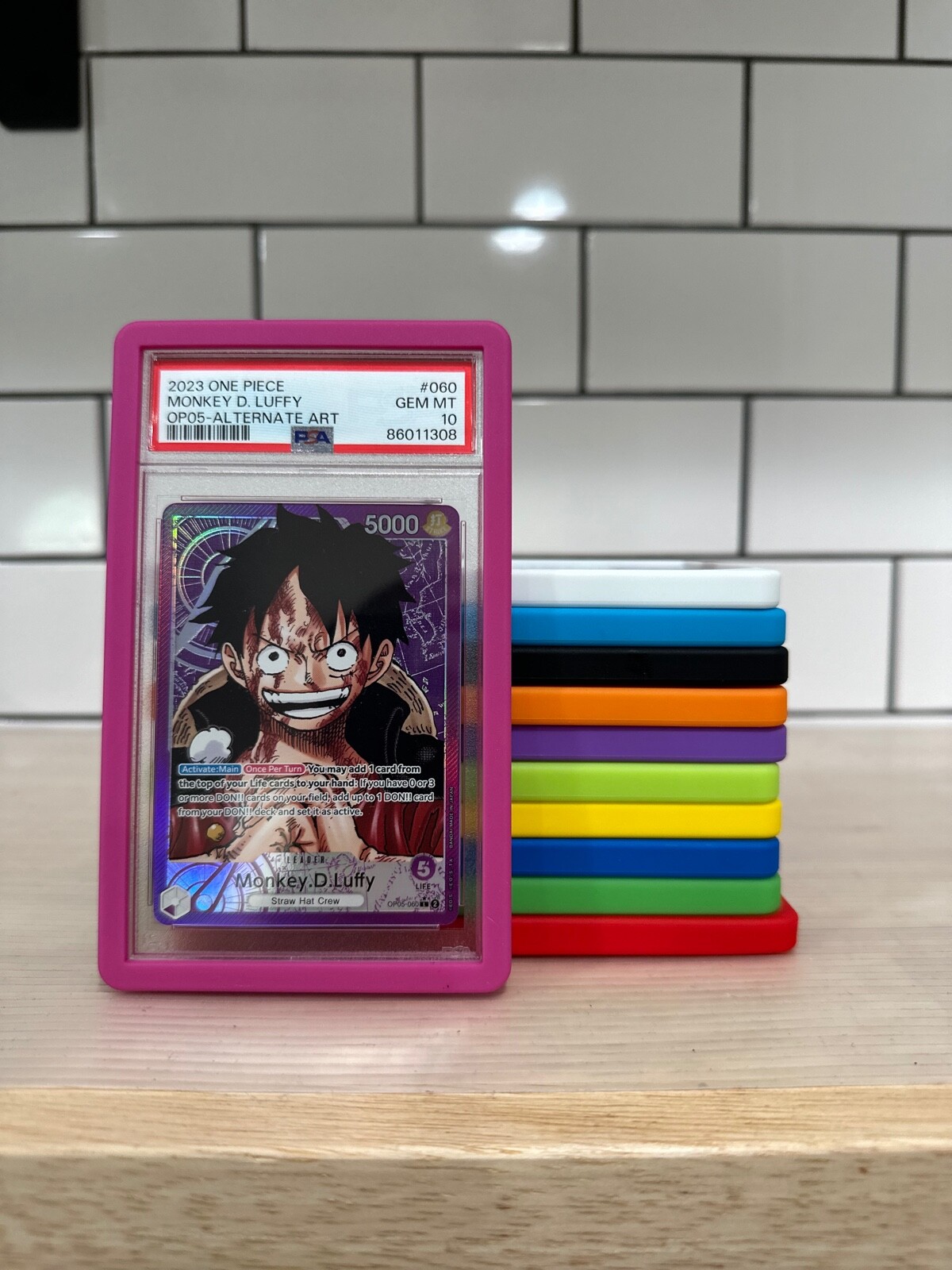 PSA Graded Card Slab Silicone Bumper Guard Protector Skin | 11 Colors | Pokemon