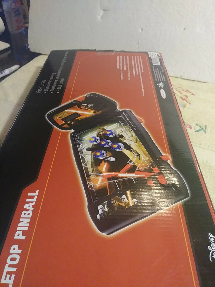 Star Wars Force Awakens 2015 Tabletop Pineball