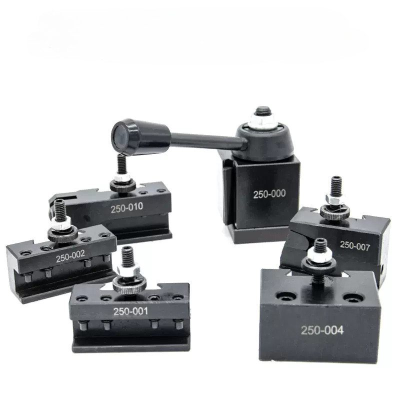 Quick Change Tool Post Holder Set Lathe Machine Tool Fixture High Precision