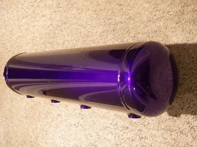 Transparent Candy Purple Powder Coating Paint - New 1LB