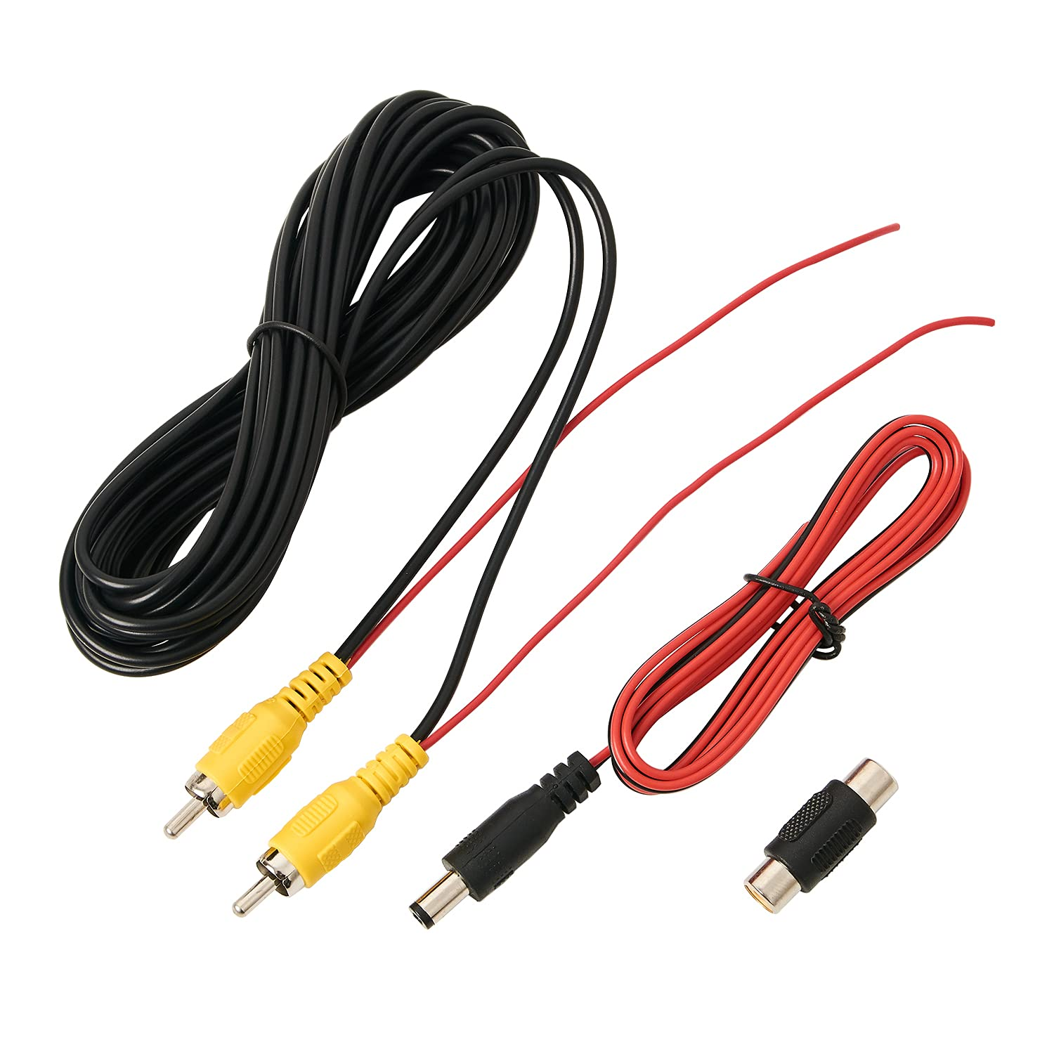 19.7Ft Backup Camera RCA Video Cable, AV Extension with Detection Wire
