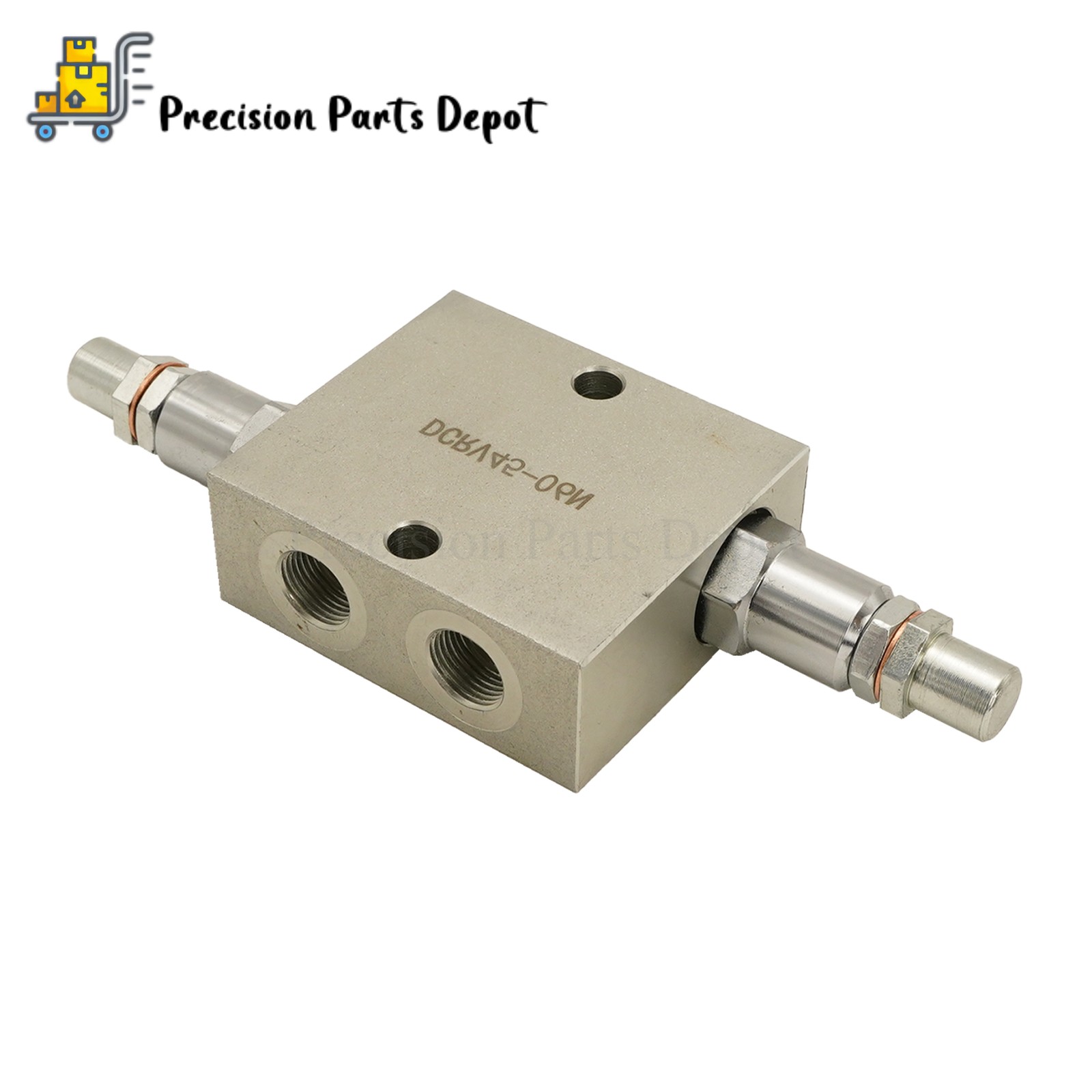 Dual Crossover Hydraulic Relief Cushion Valve 12 GPM Max Flow 3/8” NPT Ports