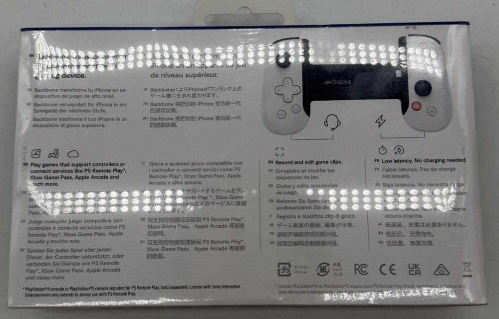 Backbone PlayStation Edition iPhone Mobile Gaming Controller USB-C 2 (MAC002492)