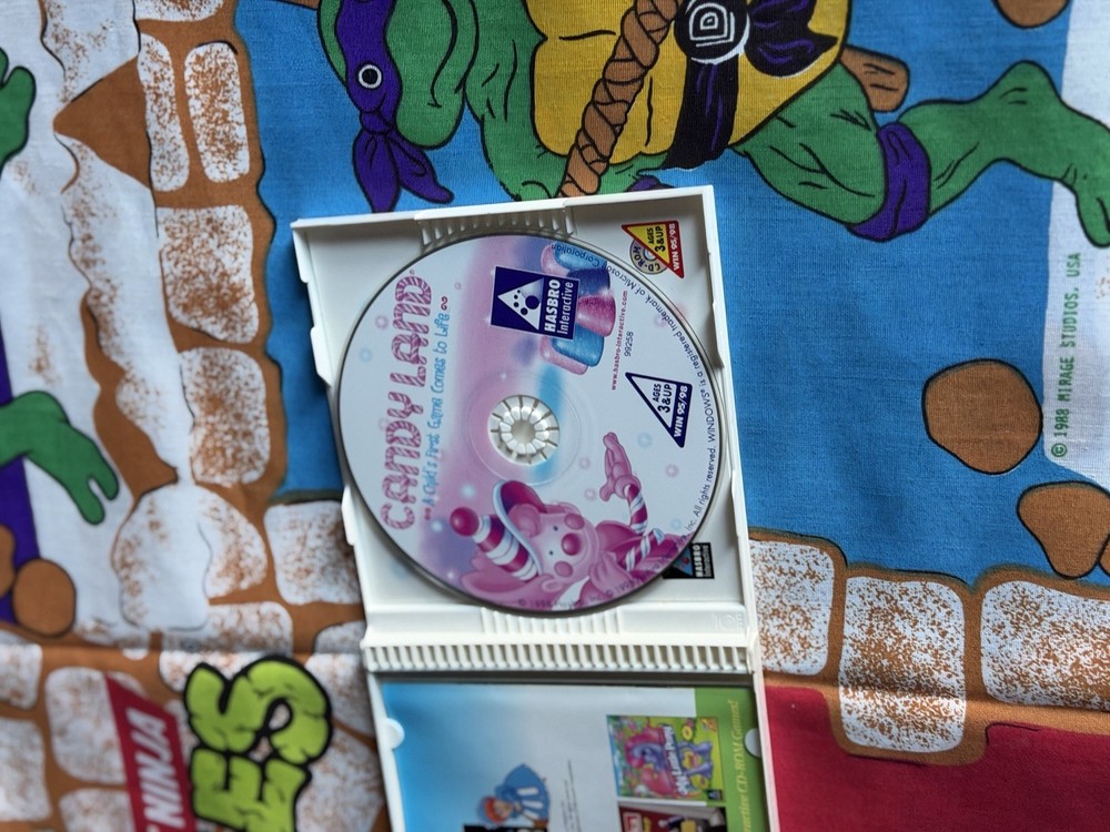 Hasbro Interactive Candy Land Computer CD ROM Game 1998 Age 3 & Up Used
