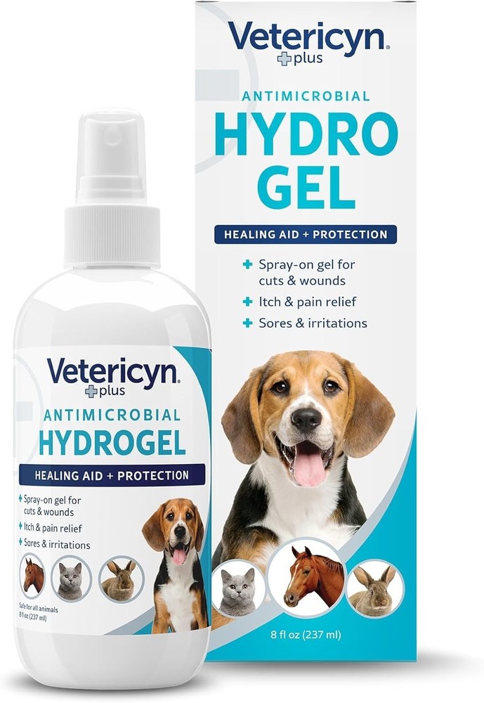 Vetericyn Plus Hydrogel Spray 8 oz Exp 02-2027 ~ New ~
