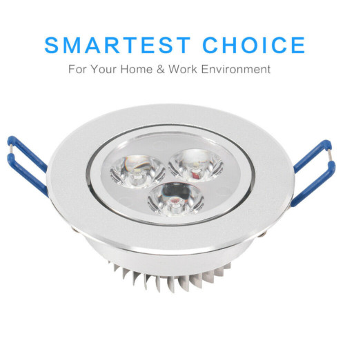 4pcs Dimmable 3w 5w Downlight LED Recessed Ceiling Light Panel Light 110V