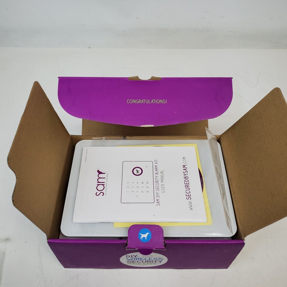 SAM C5 Self Activated Wireless Security System