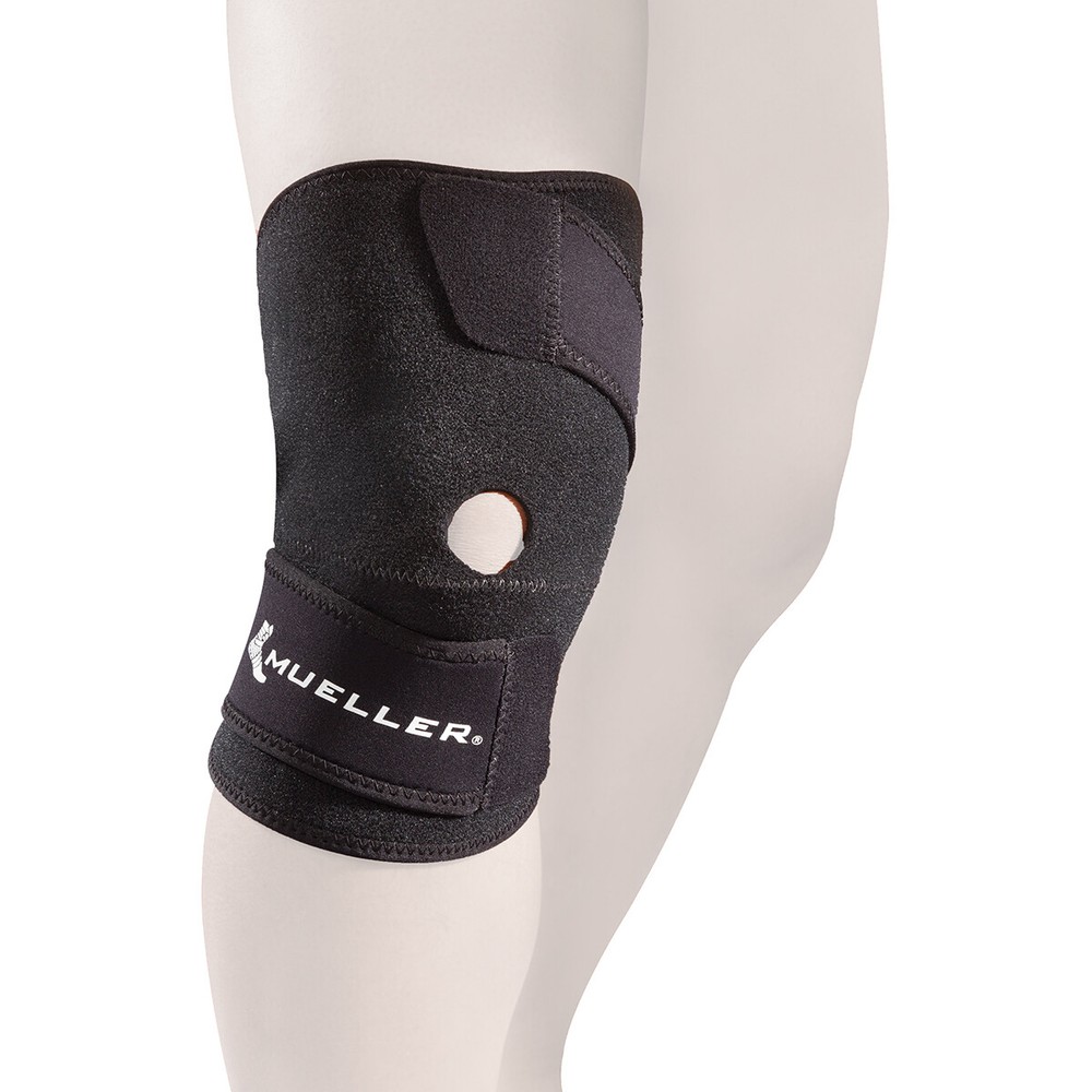 Mueller Wraparound Knee Support Brace - Black